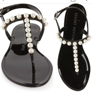 Stuart Weizmann jelly sandals